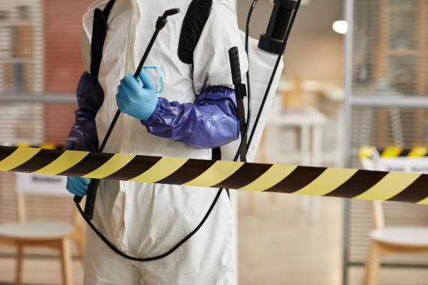 Professional Biohazard technician working in Devon, PA
